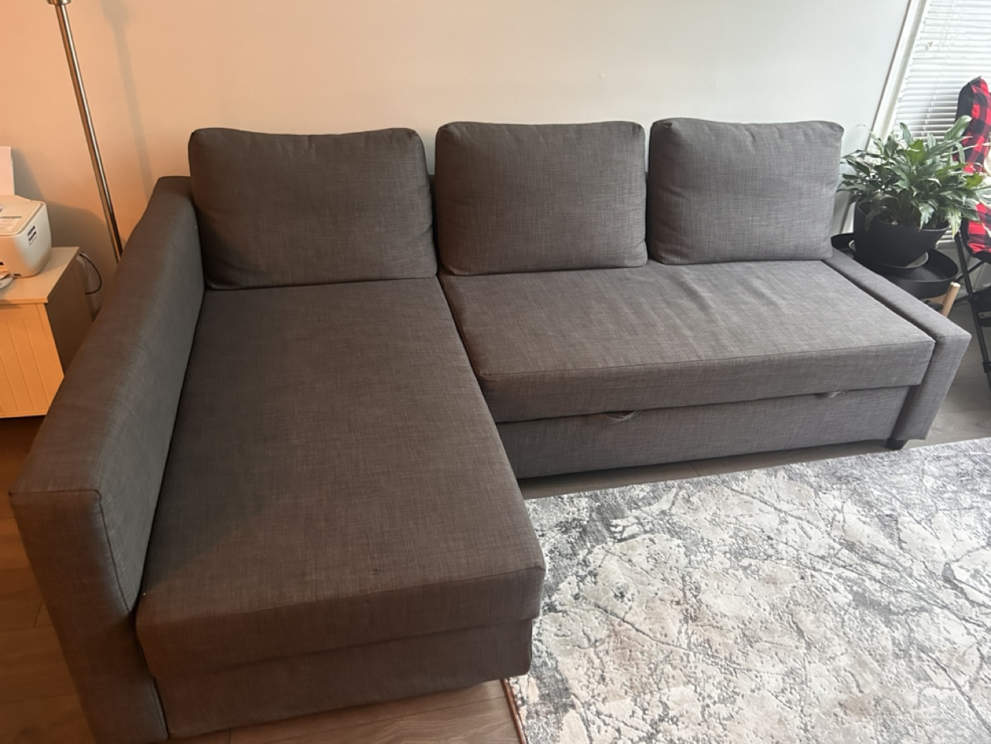 IKEA Friheten Corner Sofa-Bed with Storage