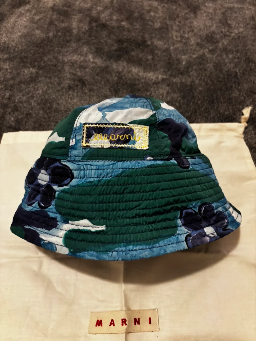 MARNI Floral Bucket Hat - Size S image indicator(2)