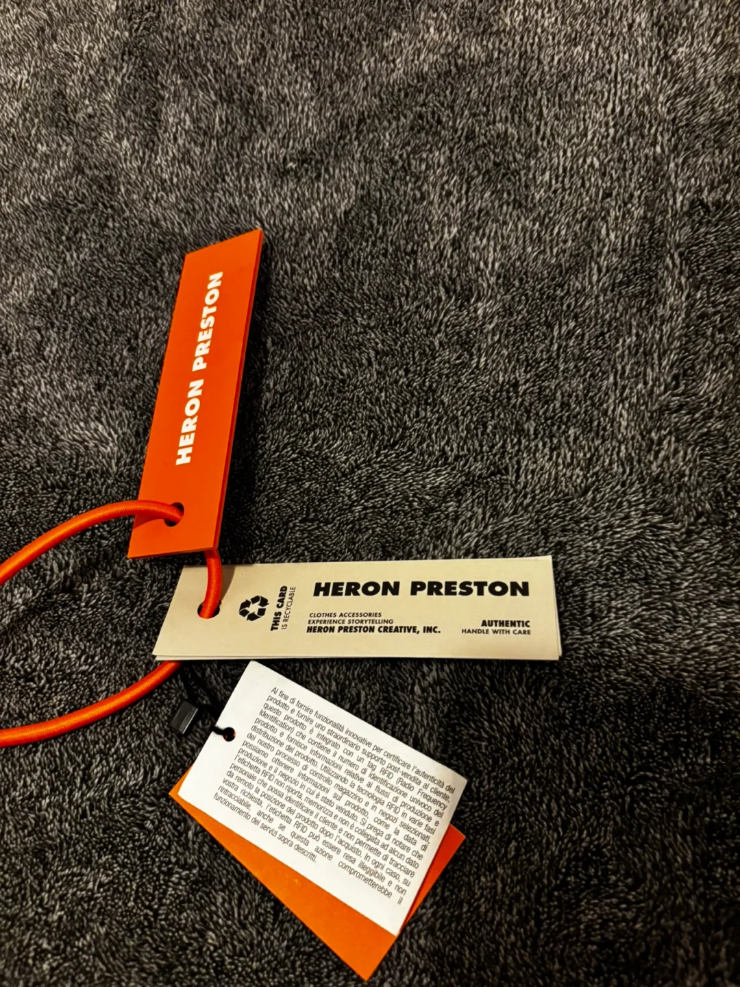 Heron Preston HPNY Gray Sweat Shorts image indicator(6)