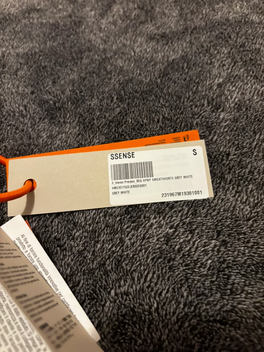 Heron Preston HPNY Gray Sweat Shorts image indicator(7)