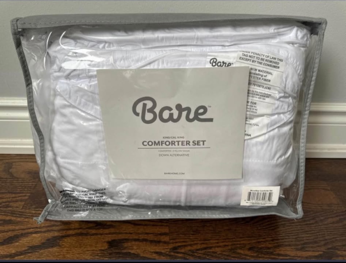 Bare Home King Comforter Set - Down Alternative