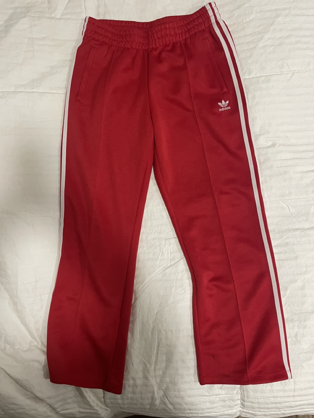Adidas Originals Red Track Pants - photo 2