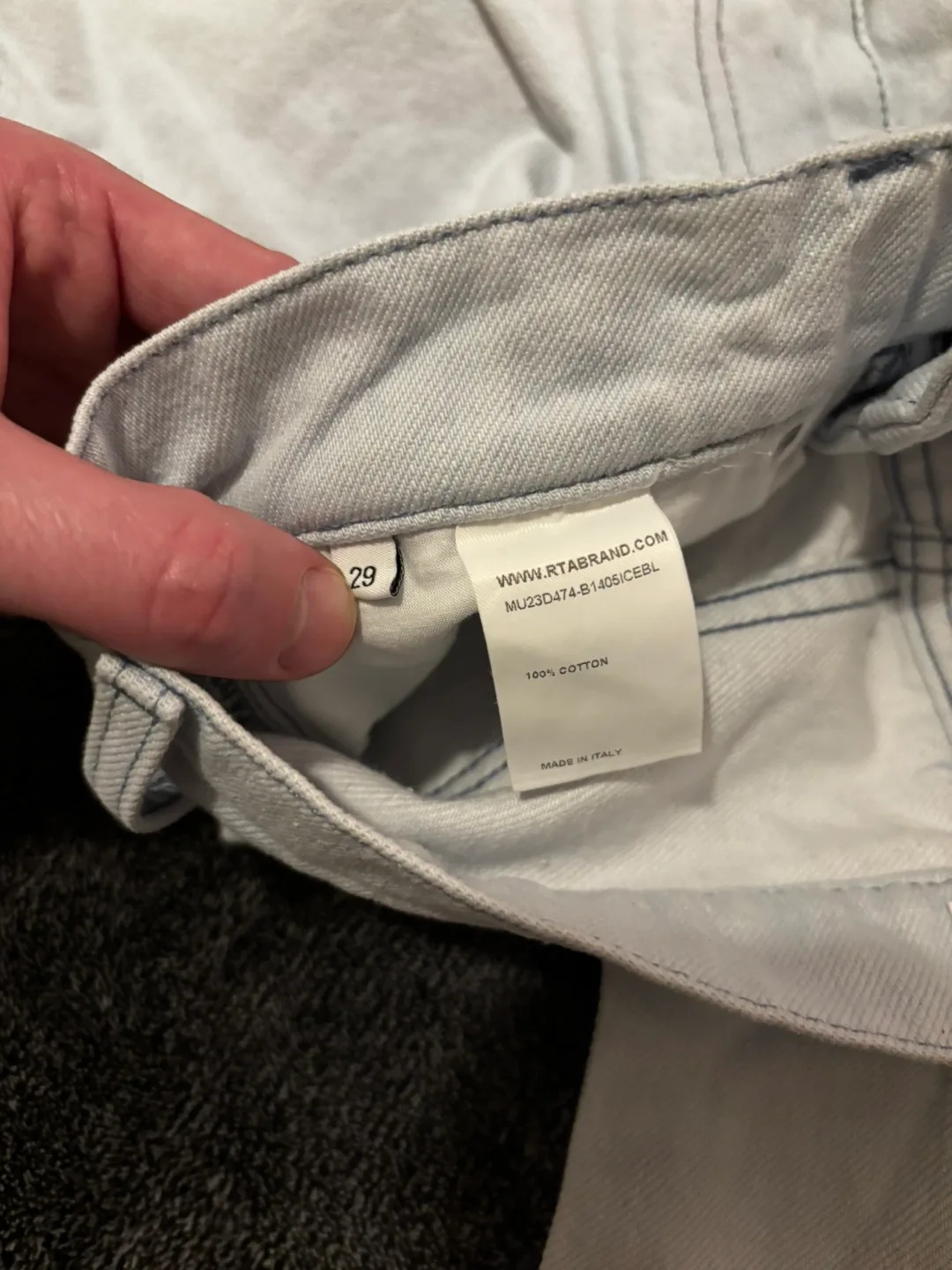 RTA Blue Slim Fit Jeans image indicator(5)