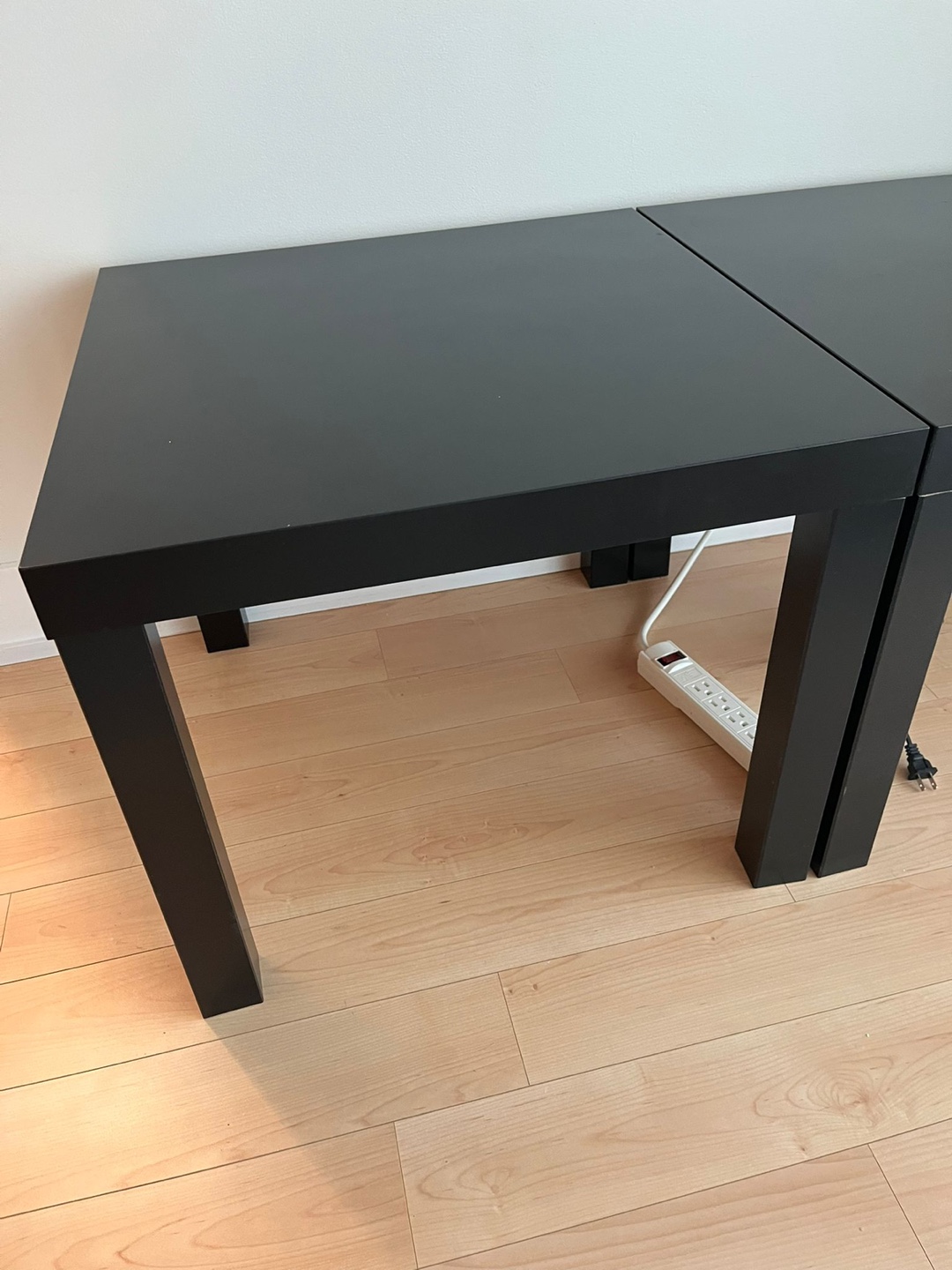 Black IKEA Lack Side Tables (2) - photo 2