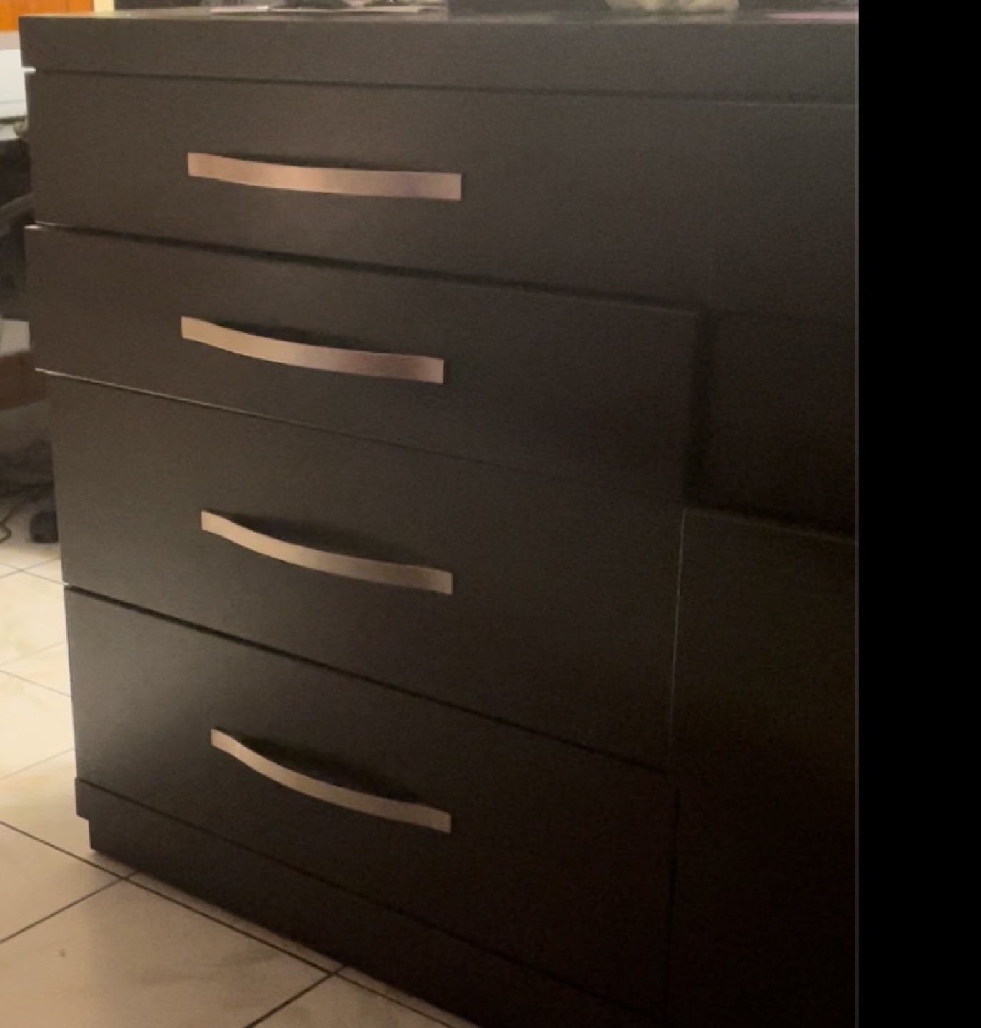 Dark Brown 8-Drawer chest