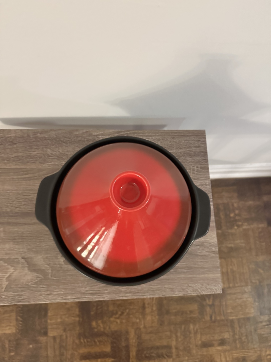 Red Tagine with Black Base - photo 2