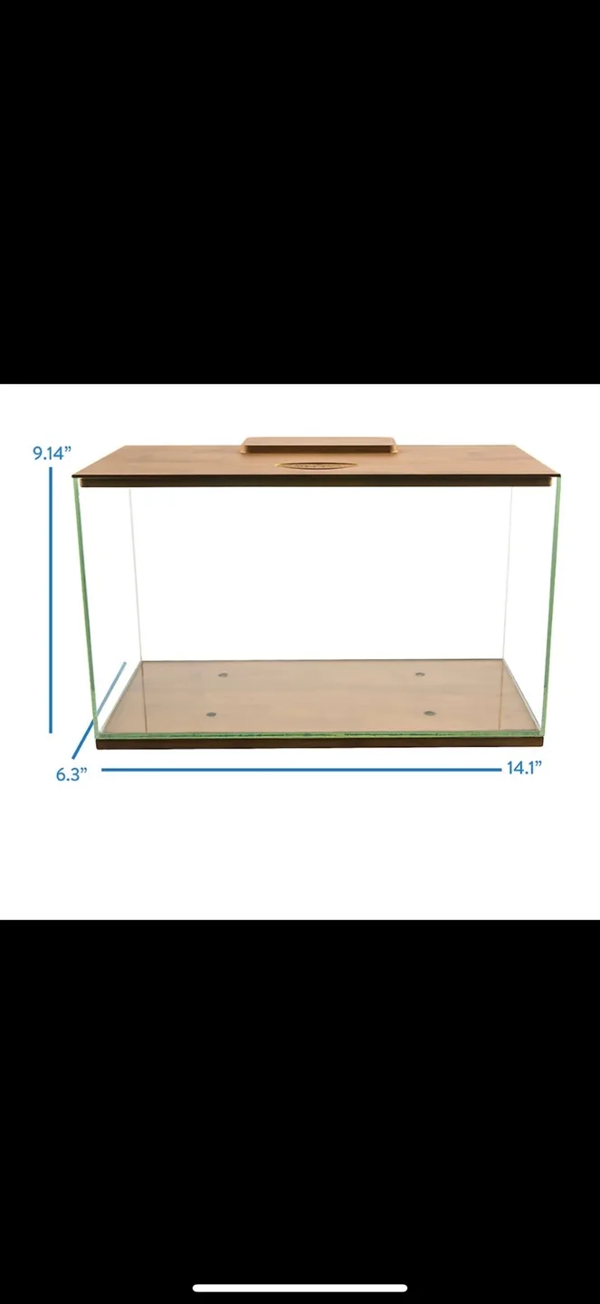 Fish Tank with LED Aquarium image indicator(3)