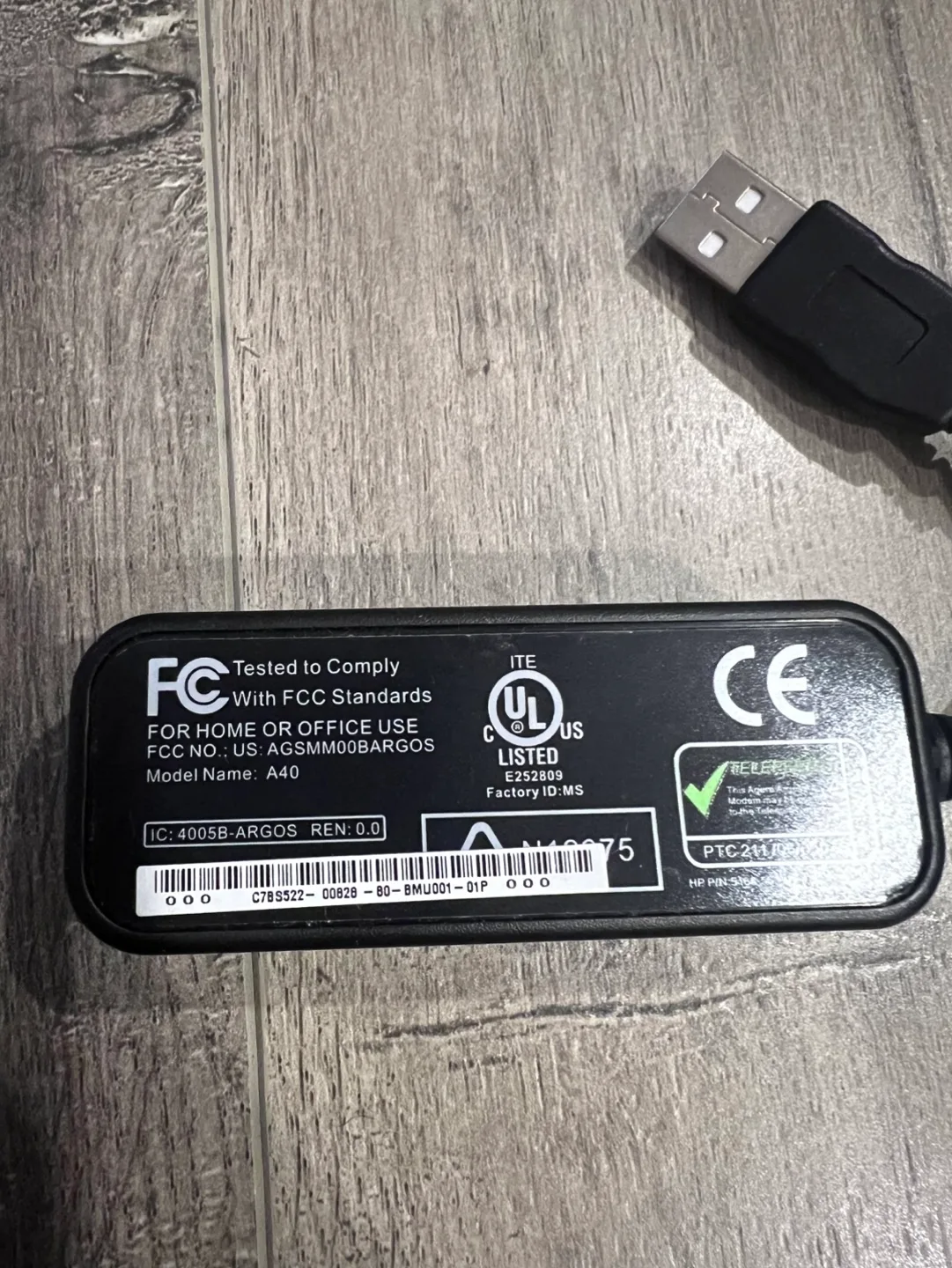 HP USB to Ethernet Adapter image indicator(3)