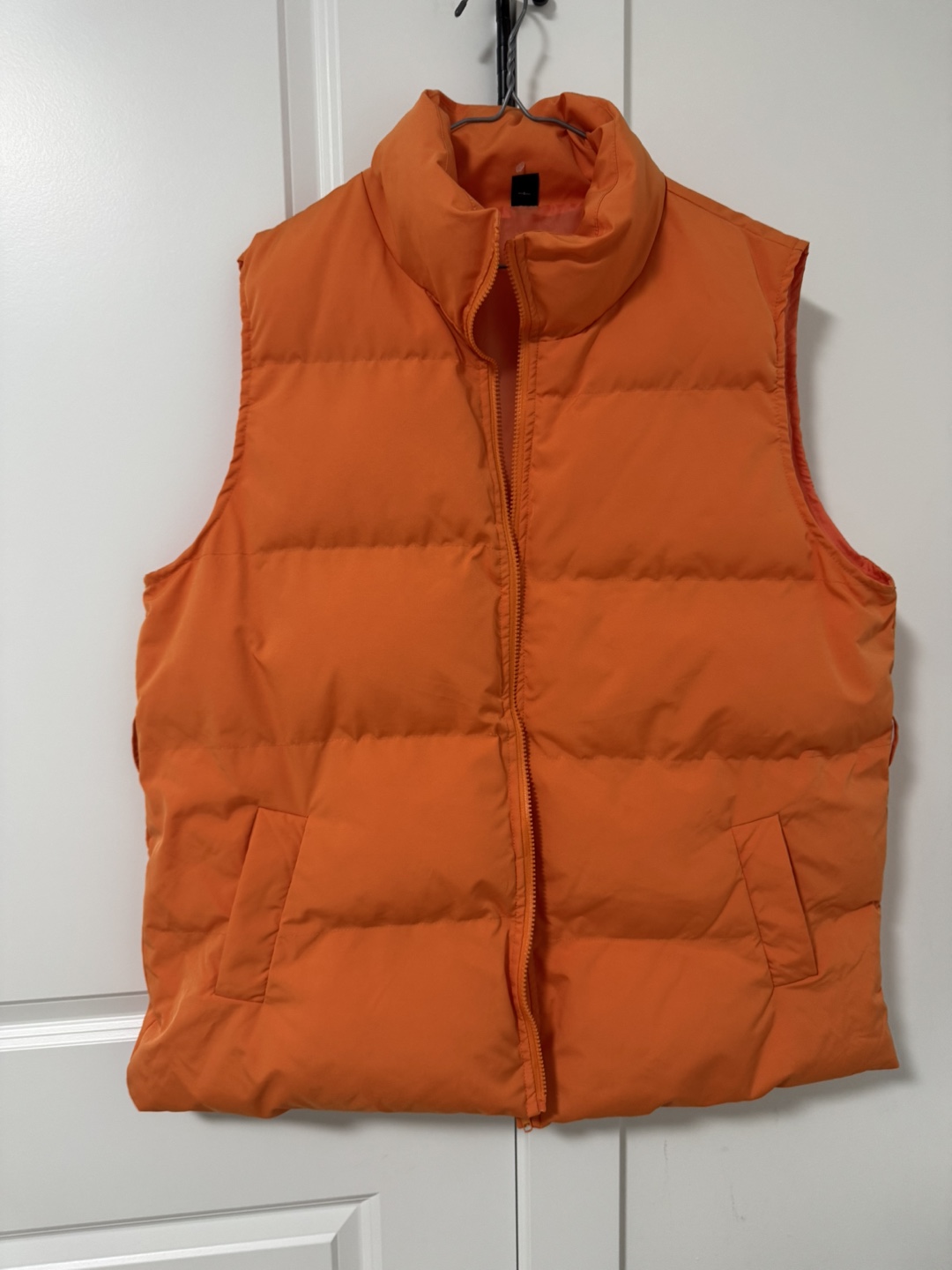 Orange Puffer Vest