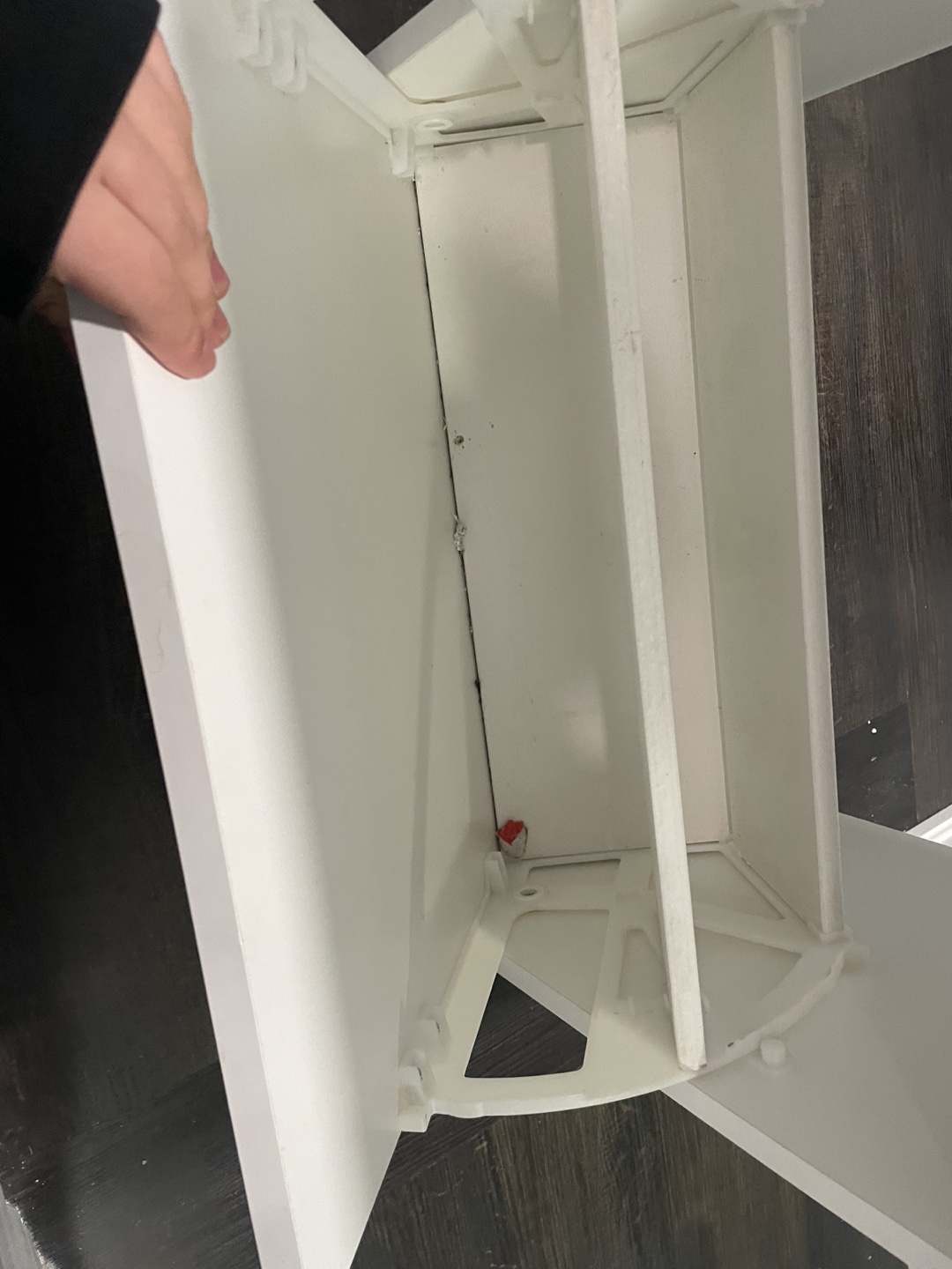White Shoe Organizer Cabinet - photo 3