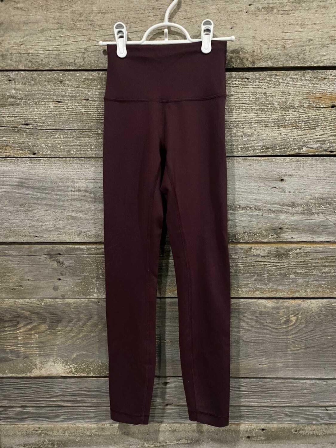 Lululemon Burgundy Leggings - Size 0