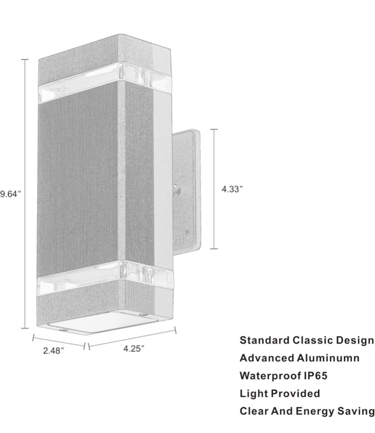 Brand new. Outdoor Wall lights - photo 2