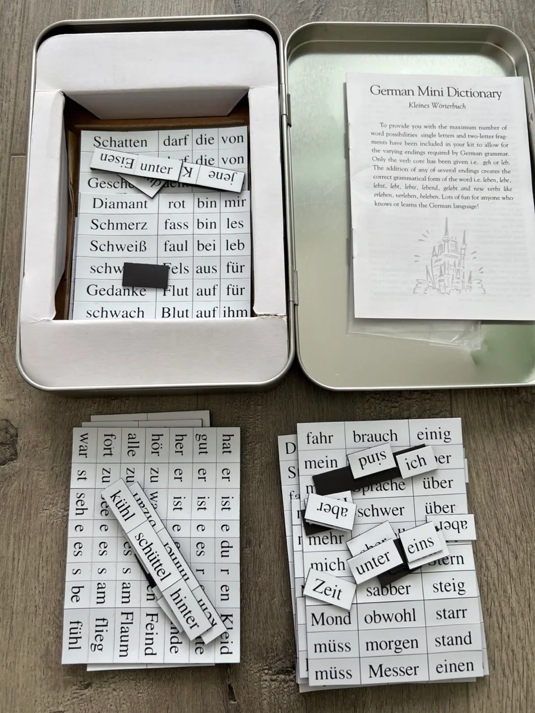 Magnetic Poetry Kit - German image indicator(5)