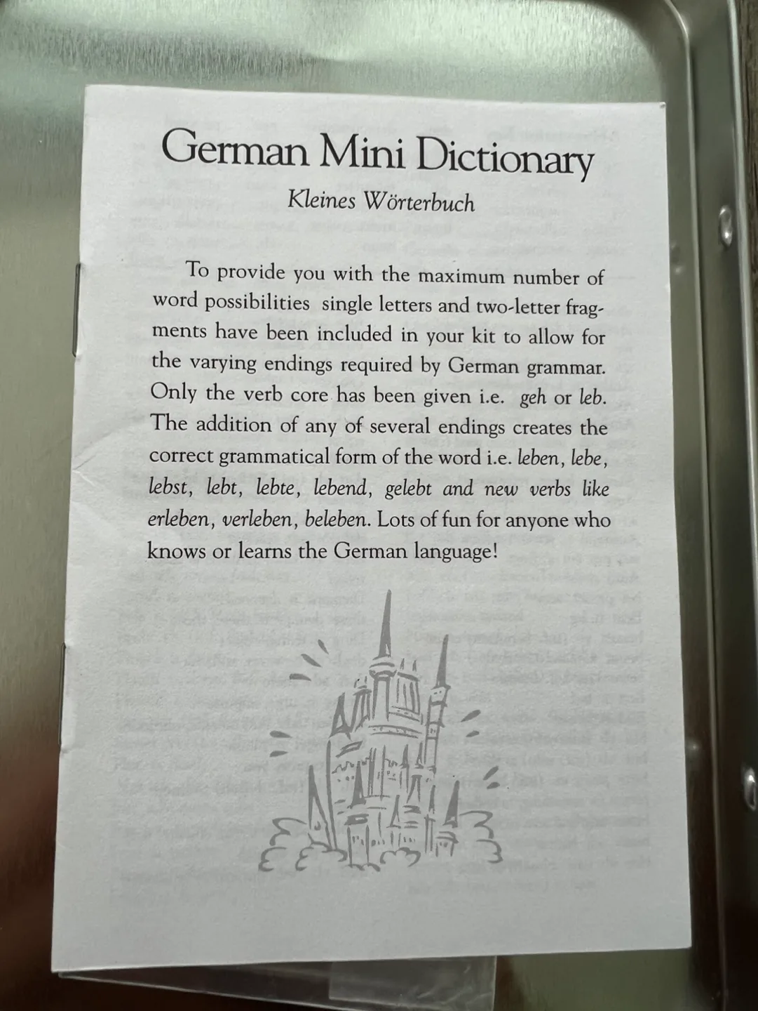 Magnetic Poetry Kit - German image indicator(4)