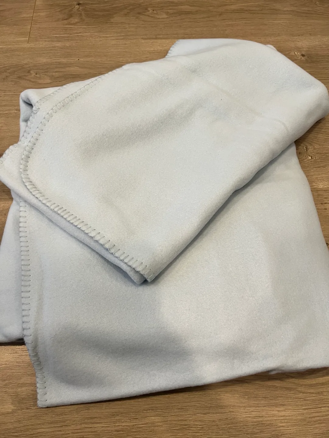 Soft Light Blue Fleece Blanket with arms / Cover up image indicator(4)