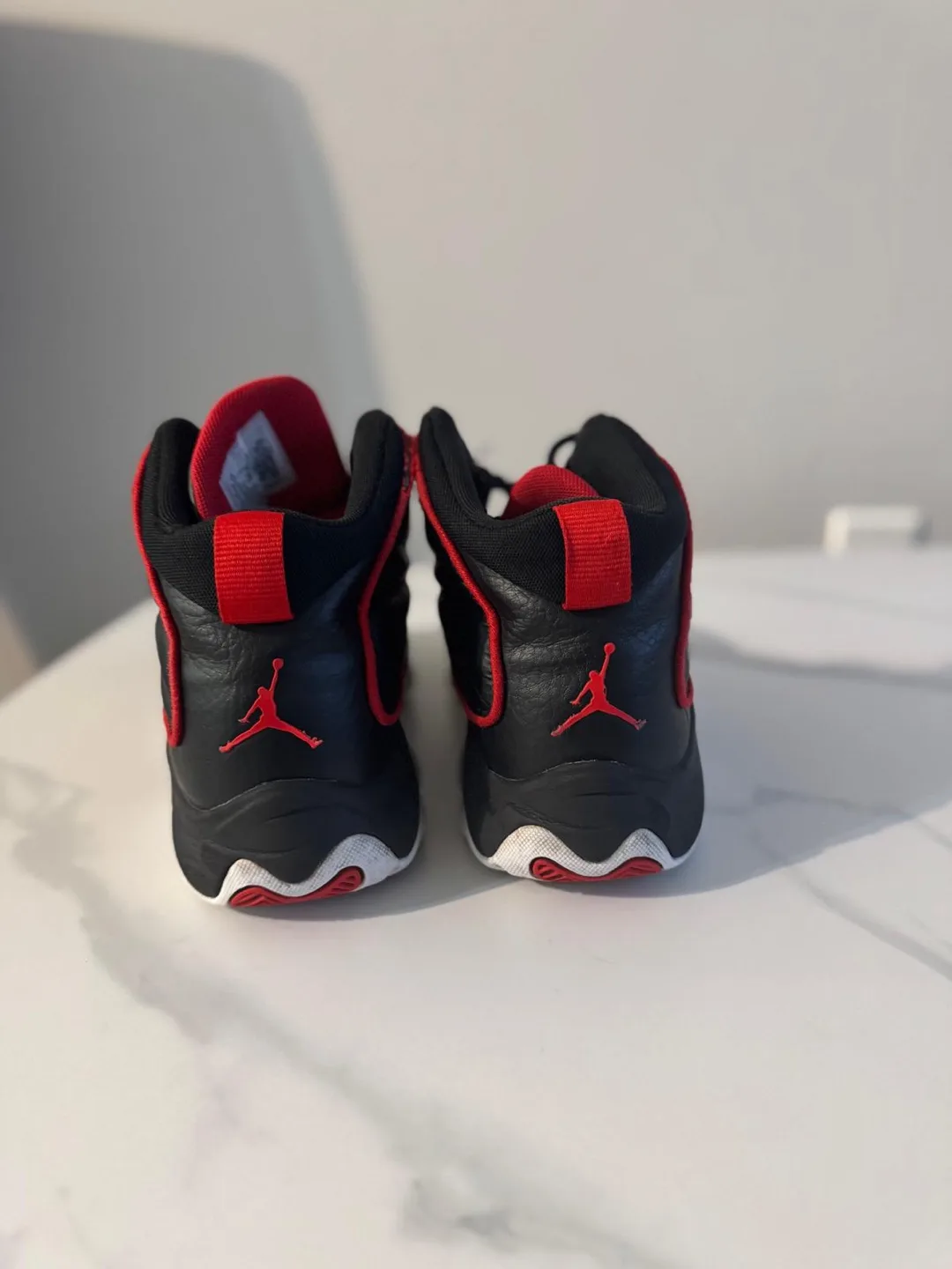 Boys jordan pro strong university red image indicator(2)