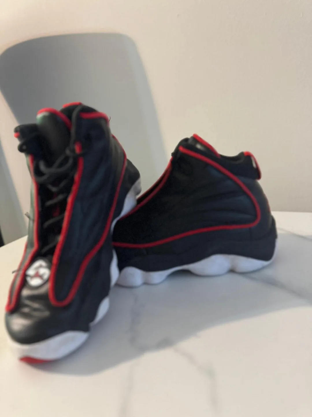 Boys jordan pro strong university red image indicator(3)