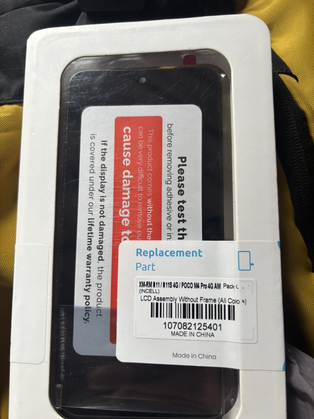 Redme note 8 brand new Display with full sealed.