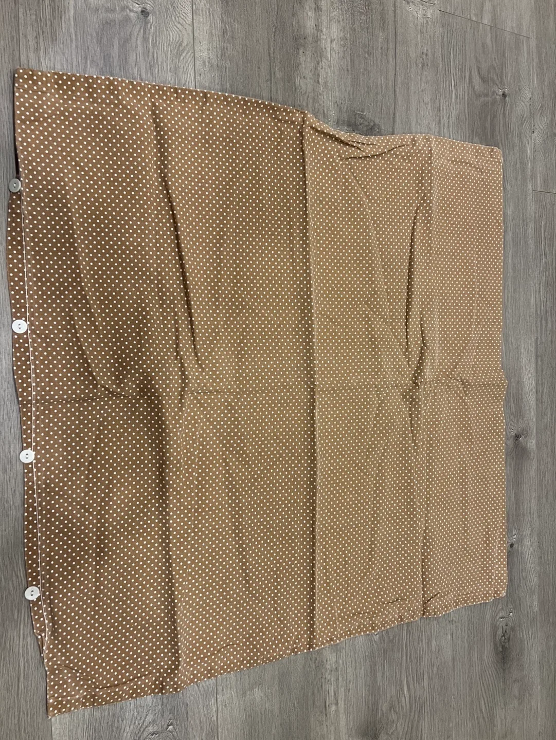 Brown and White Polka Dot Pillowcase / Duvet Cover Set image indicator(3)