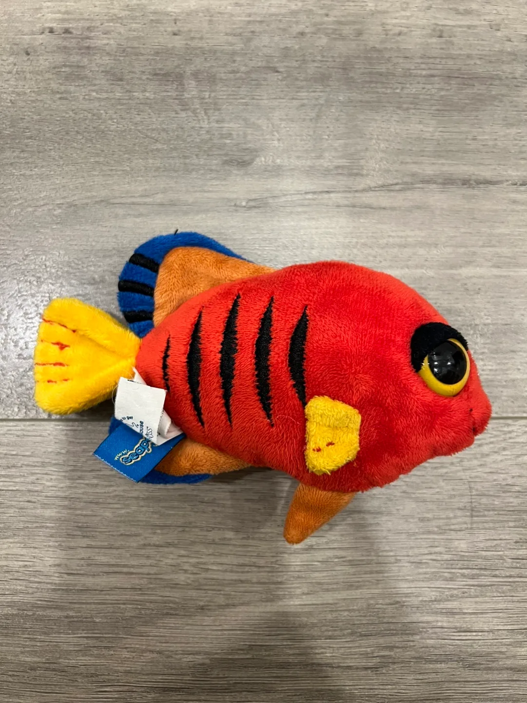 Sea pal AngelFish Plush Toy Finger Puppet image indicator(3)