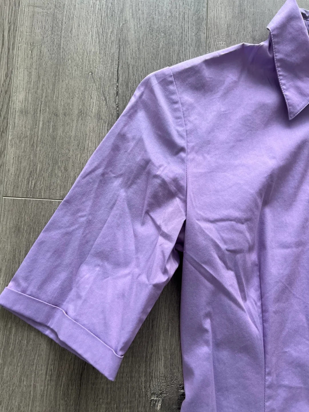 Lavender Oasis Button-Down Shirt - Small image indicator(4)