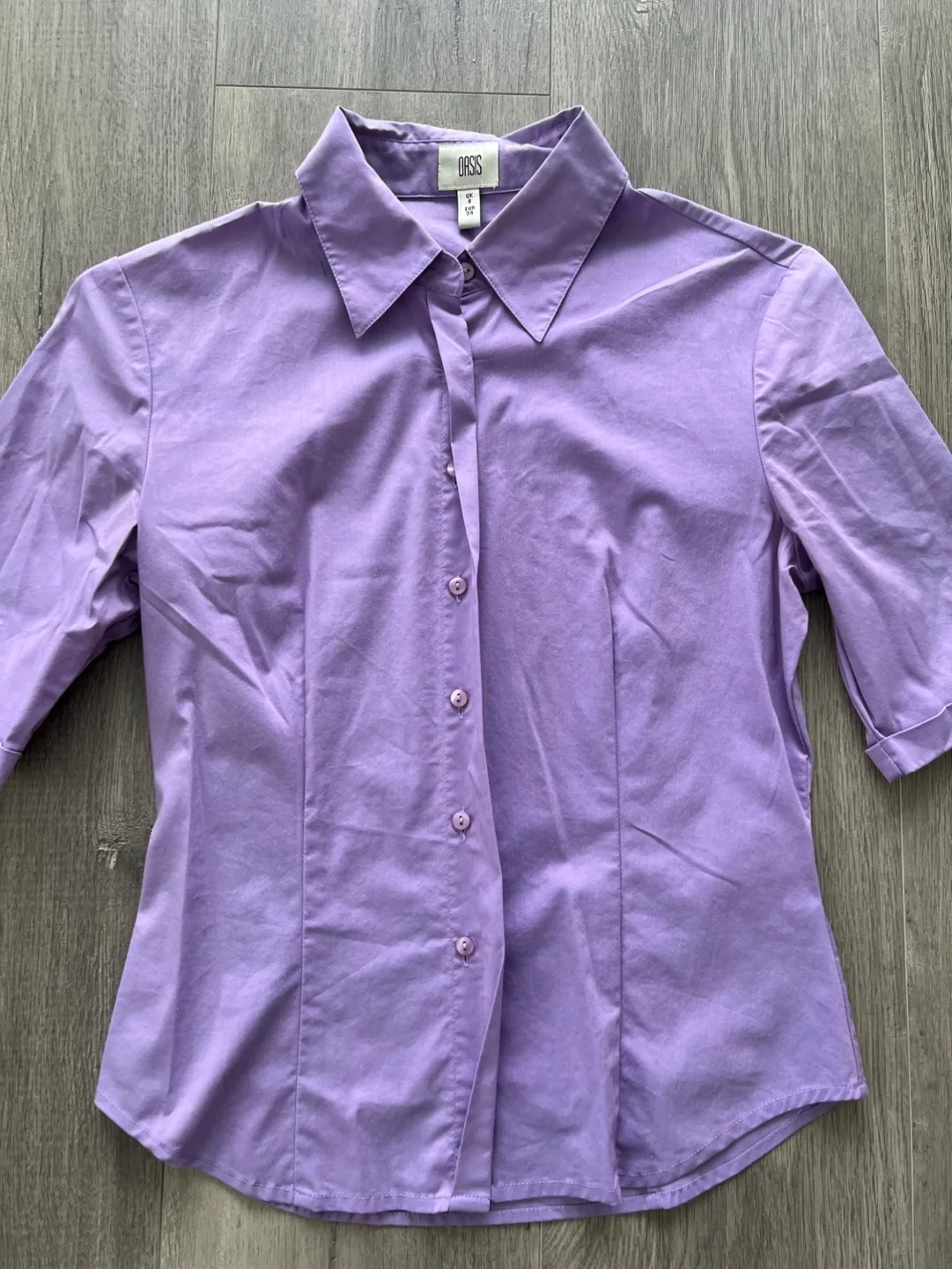 Lavender Oasis Button-Down Shirt - Small image indicator(2)