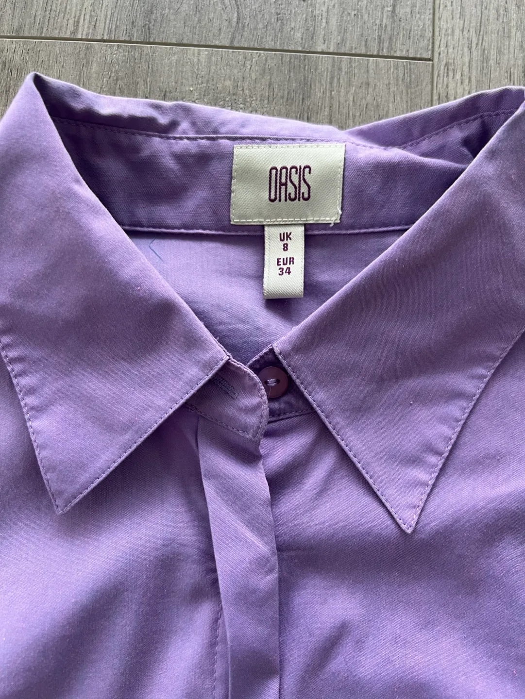 Lavender Oasis Button-Down Shirt - Small image indicator(6)