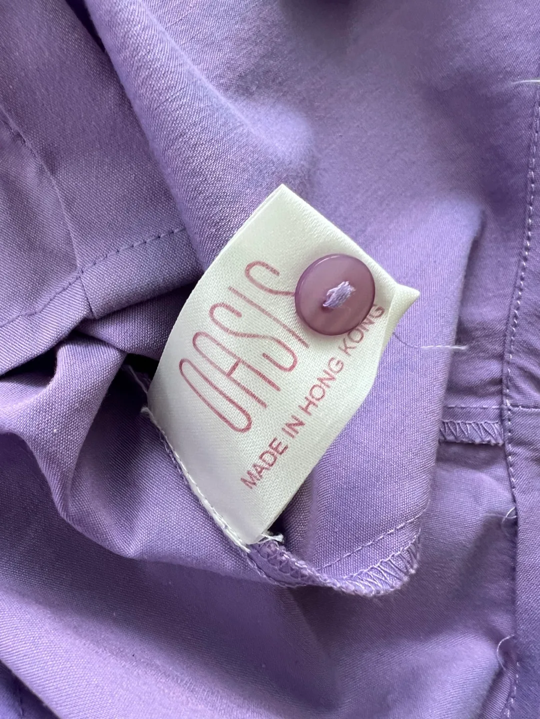 Lavender Oasis Button-Down Shirt - Small image indicator(7)