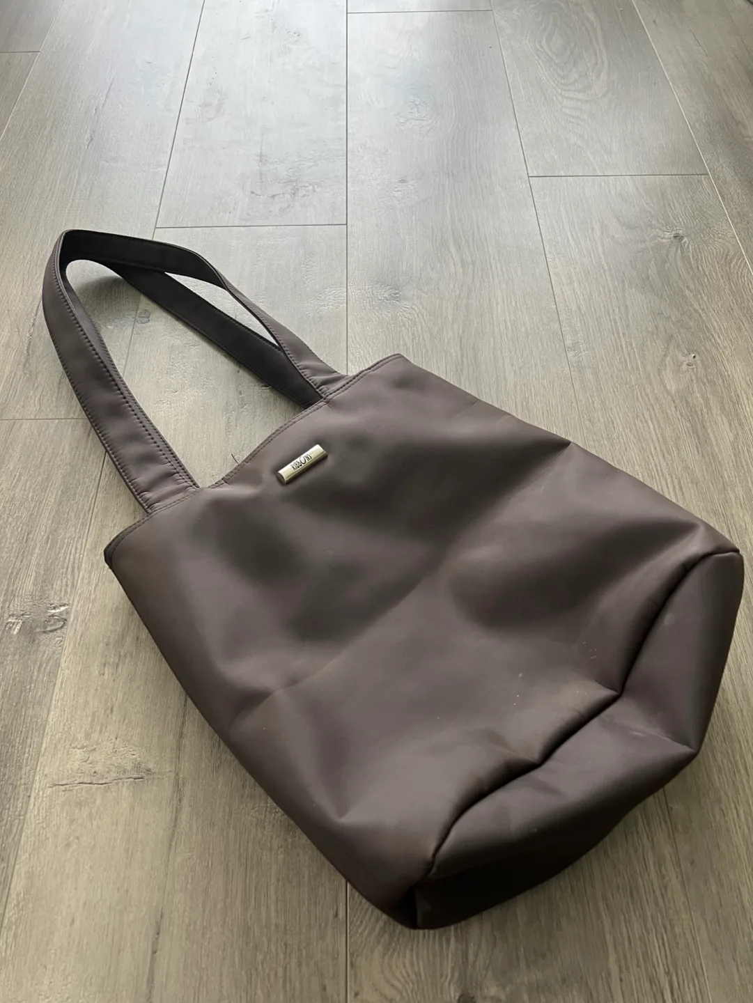 Ribbons Brown Tote Bag image indicator(8)