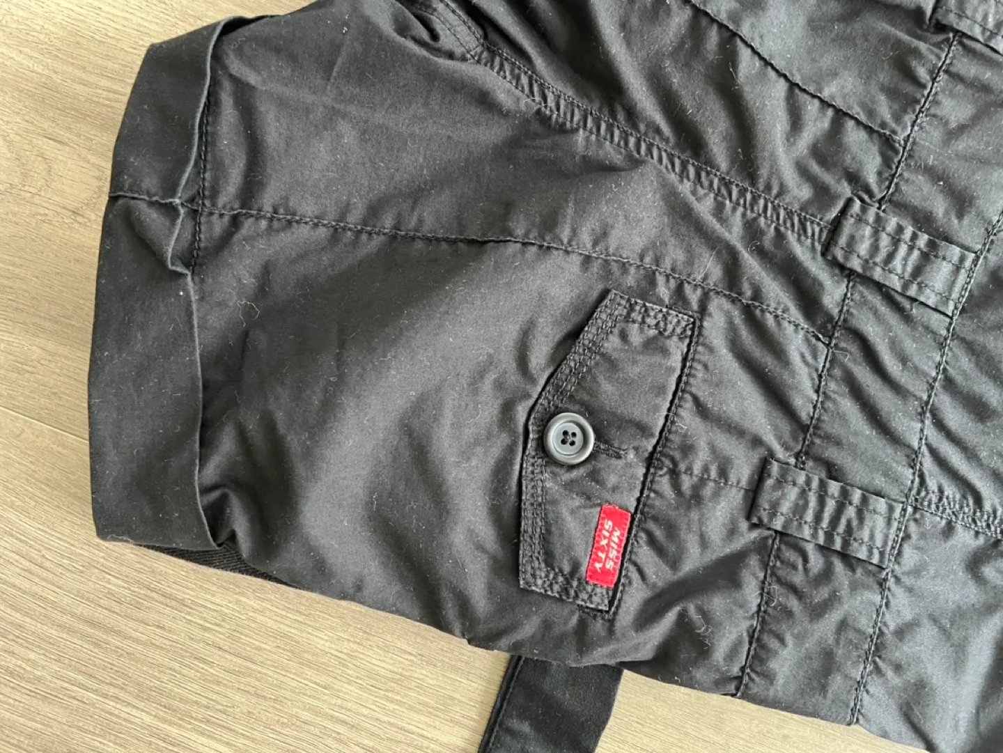 Miss Sixty Black Short Sleeve Button-Up Jumpsuit - Size Small image indicator(8)