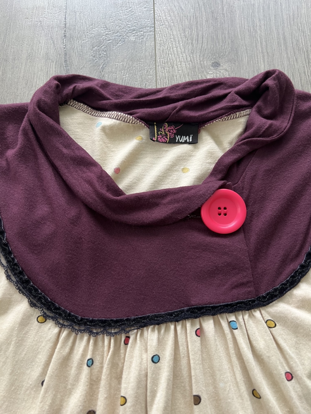 Yumi Women's whimsical print hippie top - photo 5
