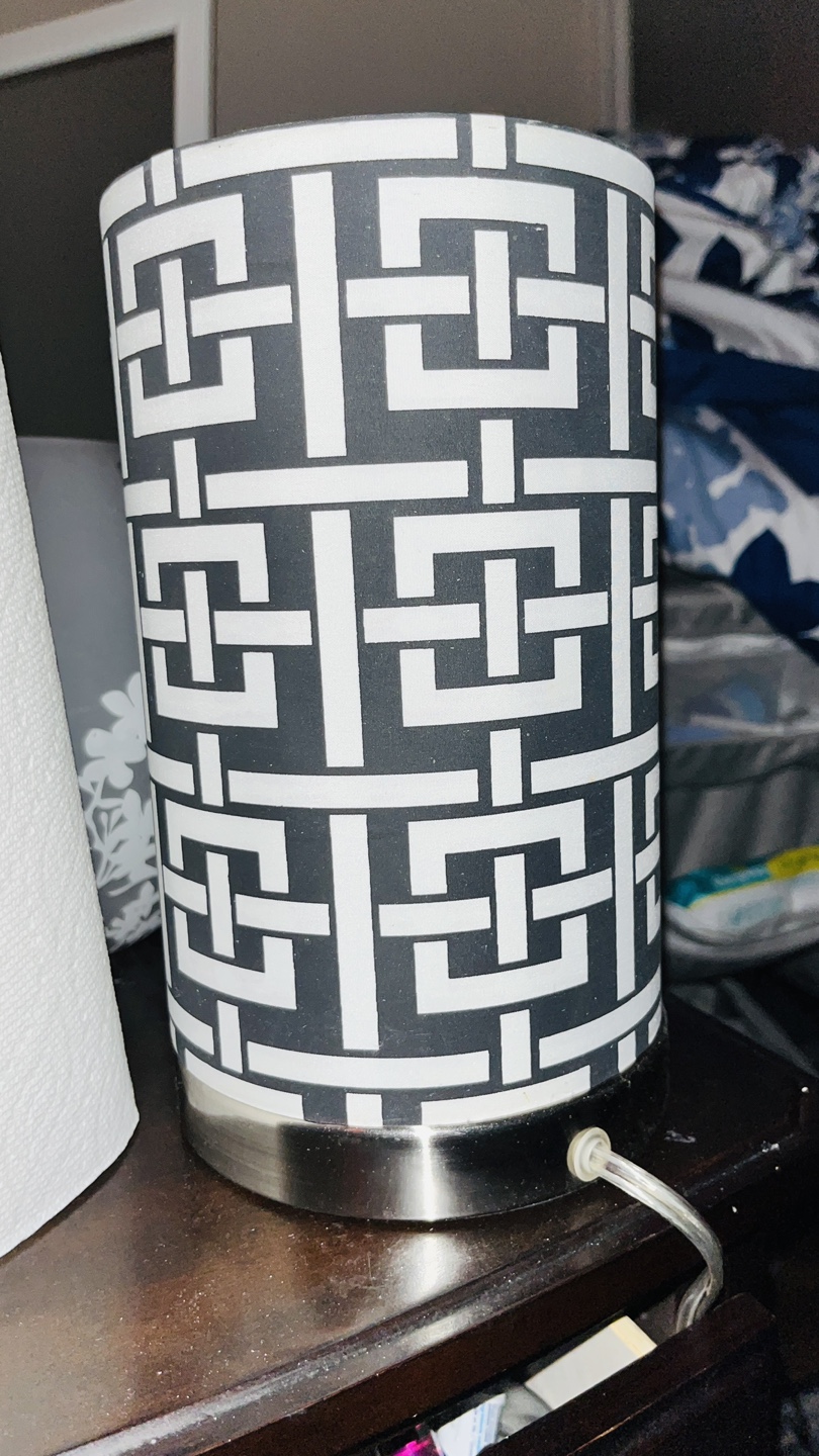 Modern Table Lamp, Geometric Design