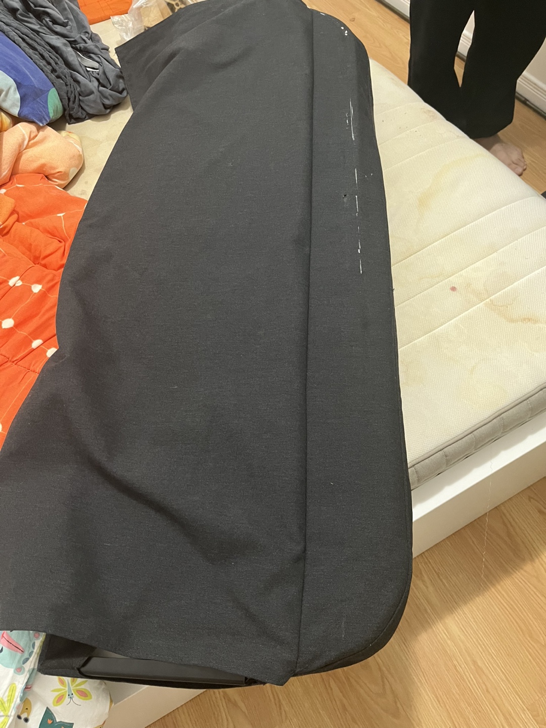 IKEA LINANÄS Loveseat- Vissle Dark Gray - photo 3