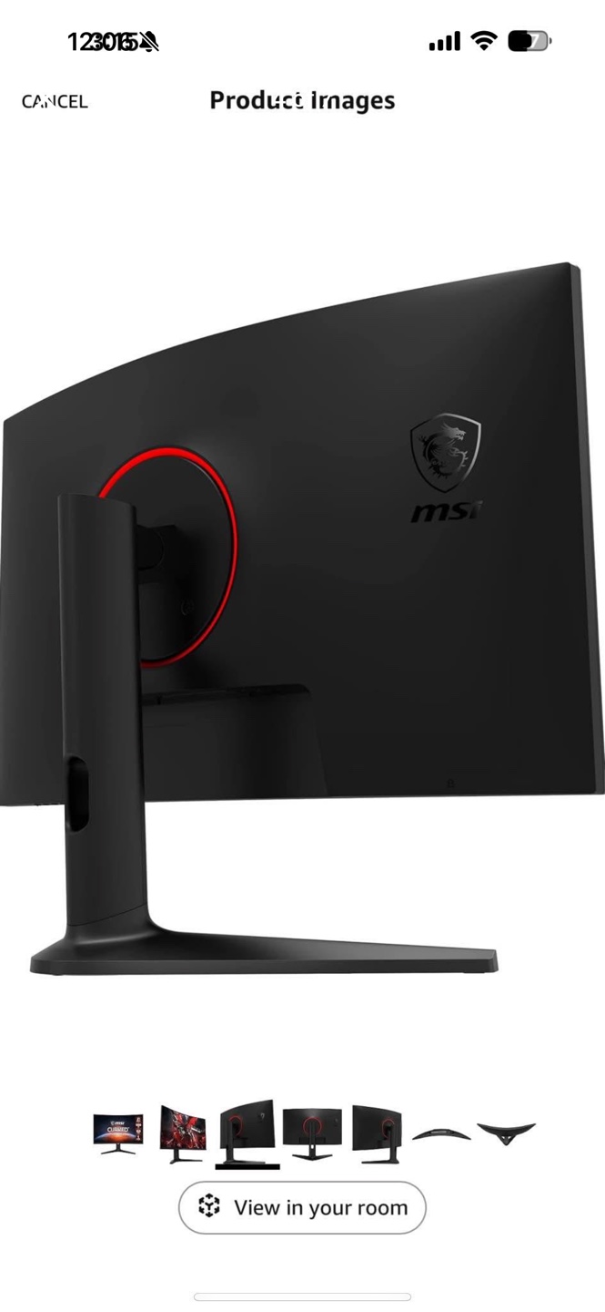 MSI Optix 27 Inch Curved Gaming Monitor - photo 4