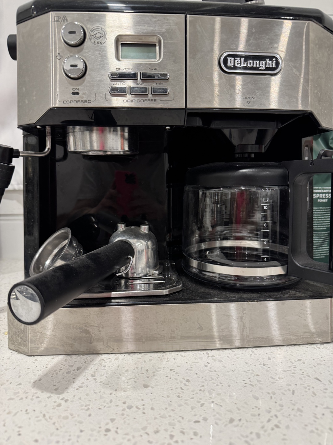 DeLonghi Espresso and Drip Coffee Machine - photo 2