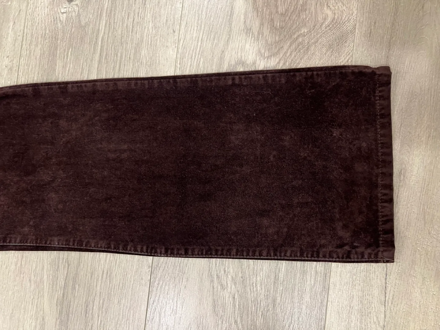 Vintage Sixty  Dark Brown Velvet Pants Size 28/29 image indicator(7)