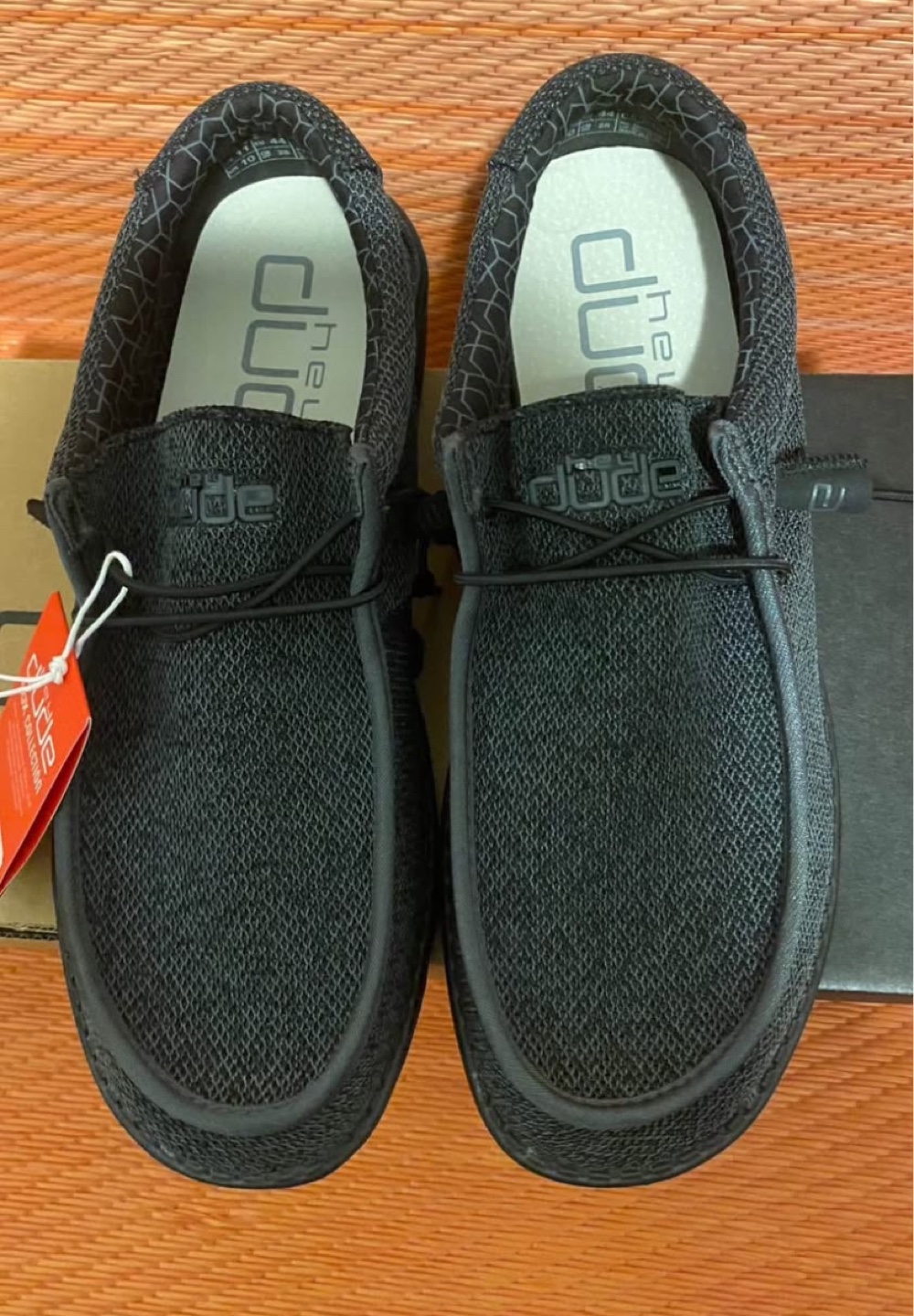 Hey Dude Wally Sox Micro total black size 11 men - photo 3