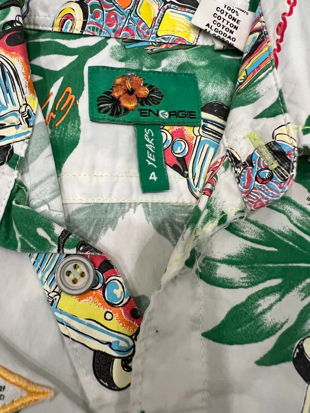 Energie 4 Years Boys Hawaiian Shirt image indicator(5)