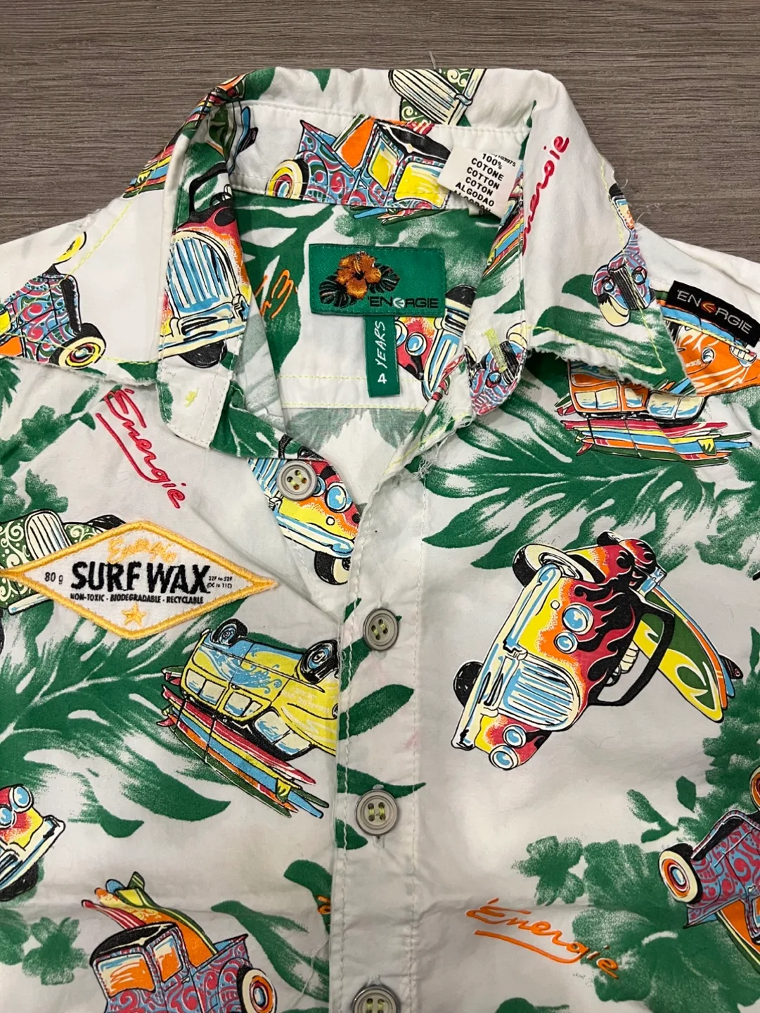 Energie 4 Years Boys Hawaiian Shirt image indicator(2)
