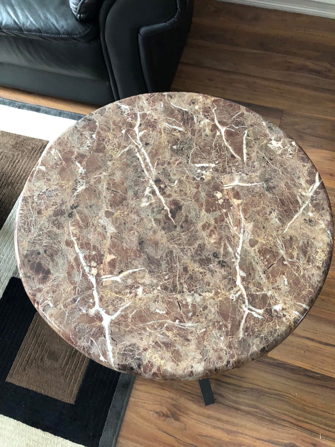 Marble Top Coffee Table Set - photo 4