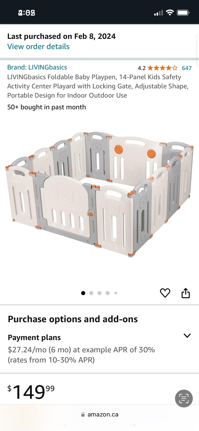 Foldable Baby Playpen