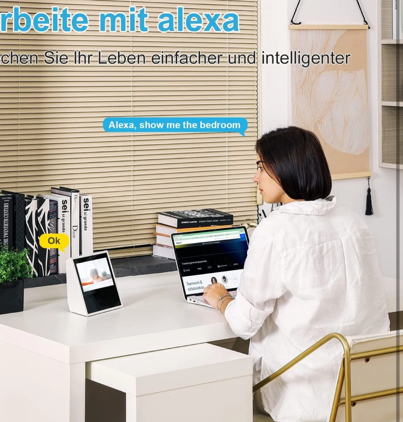 2K Indoor Security Camera, Litokam 360° View Pet Camera image indicator(8)