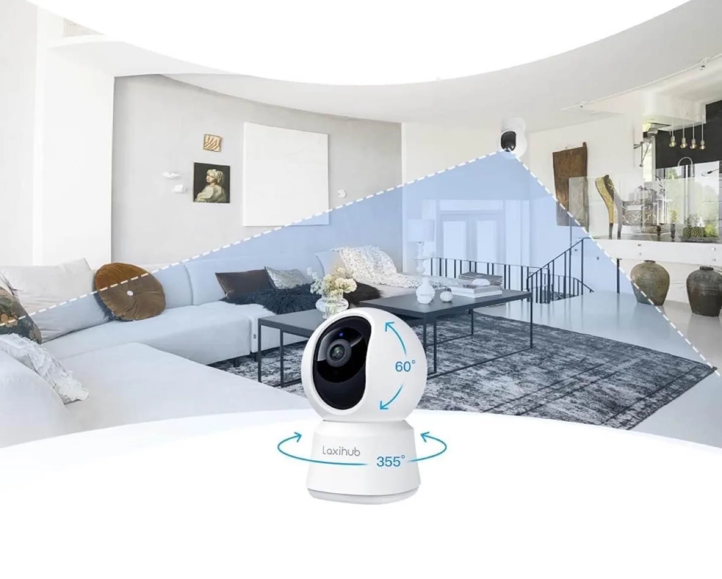 Security Camera 2K, Baby Monitor Dog Camera 2PCS f image indicator(3)