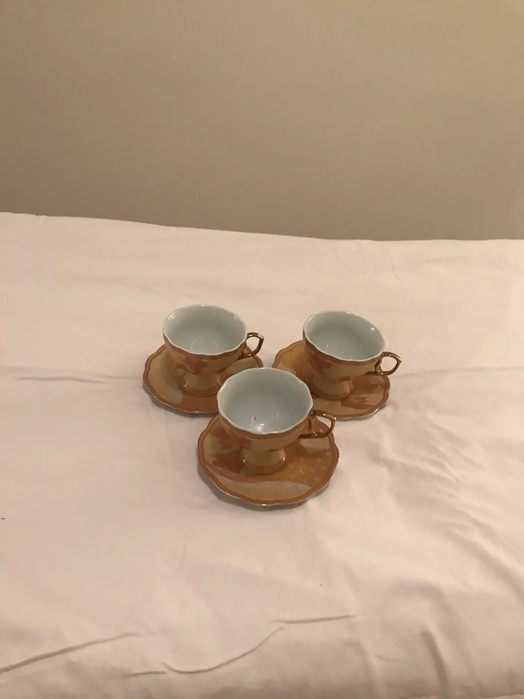 Set of Six Teacups and Saucers image indicator(2)