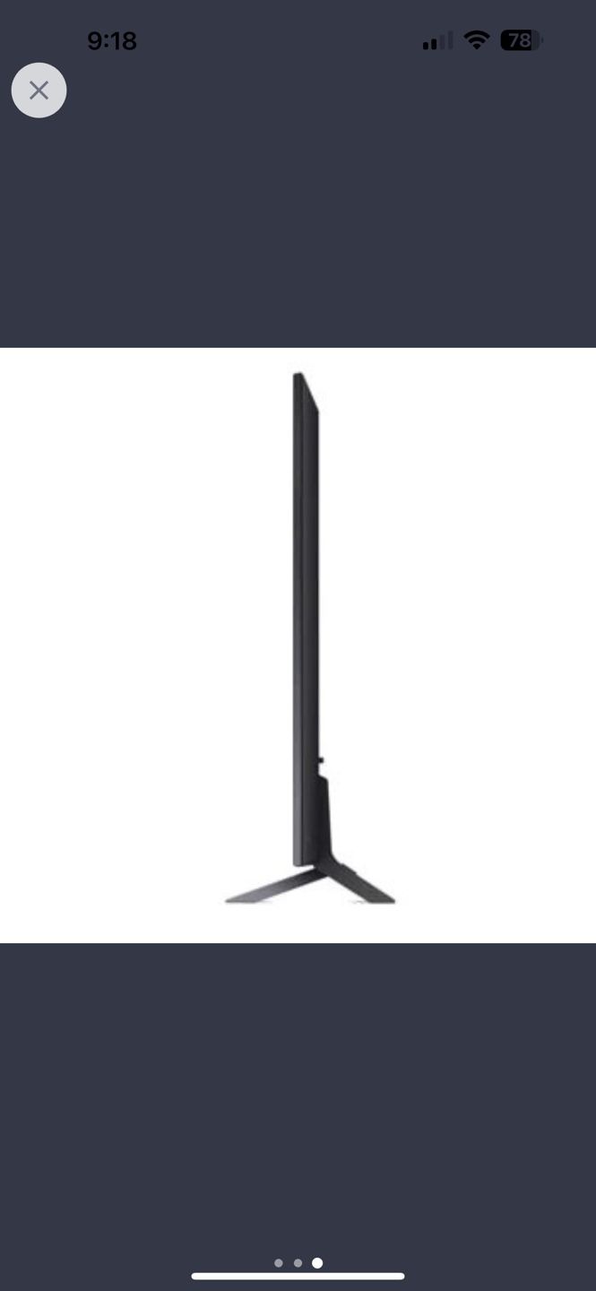 LG 50 INCH QNED75 4K LED SMART WEBOS TV - 50QNED75URA.ACC - photo 3