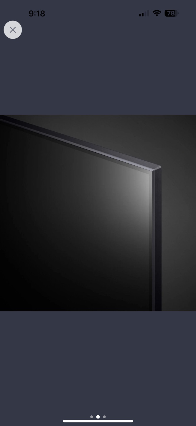 LG 50 INCH QNED75 4K LED SMART WEBOS TV - 50QNED75URA.ACC - photo 2
