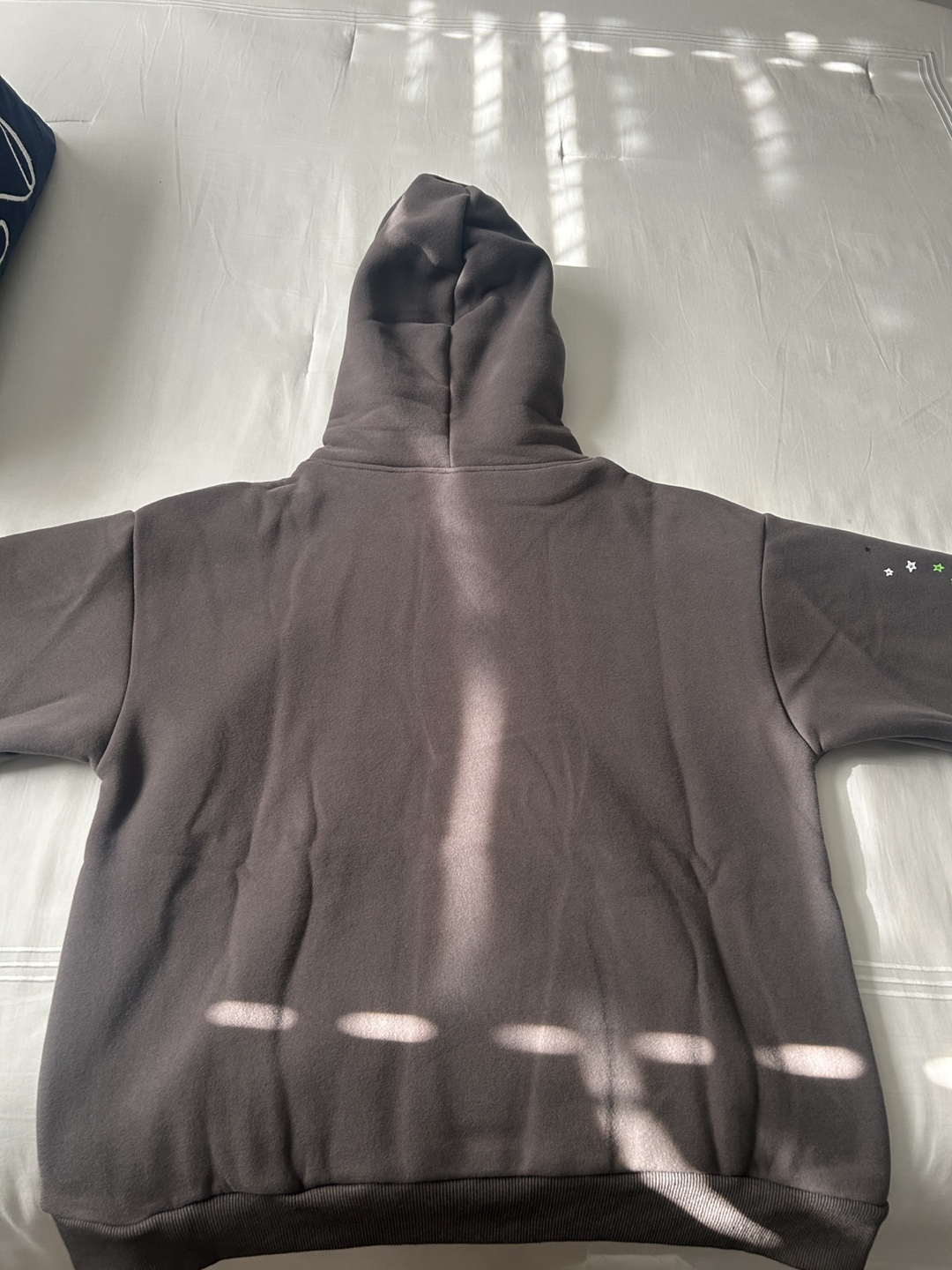 Sp5der Wait Web Hoodie 'Slate Grey' - photo 3