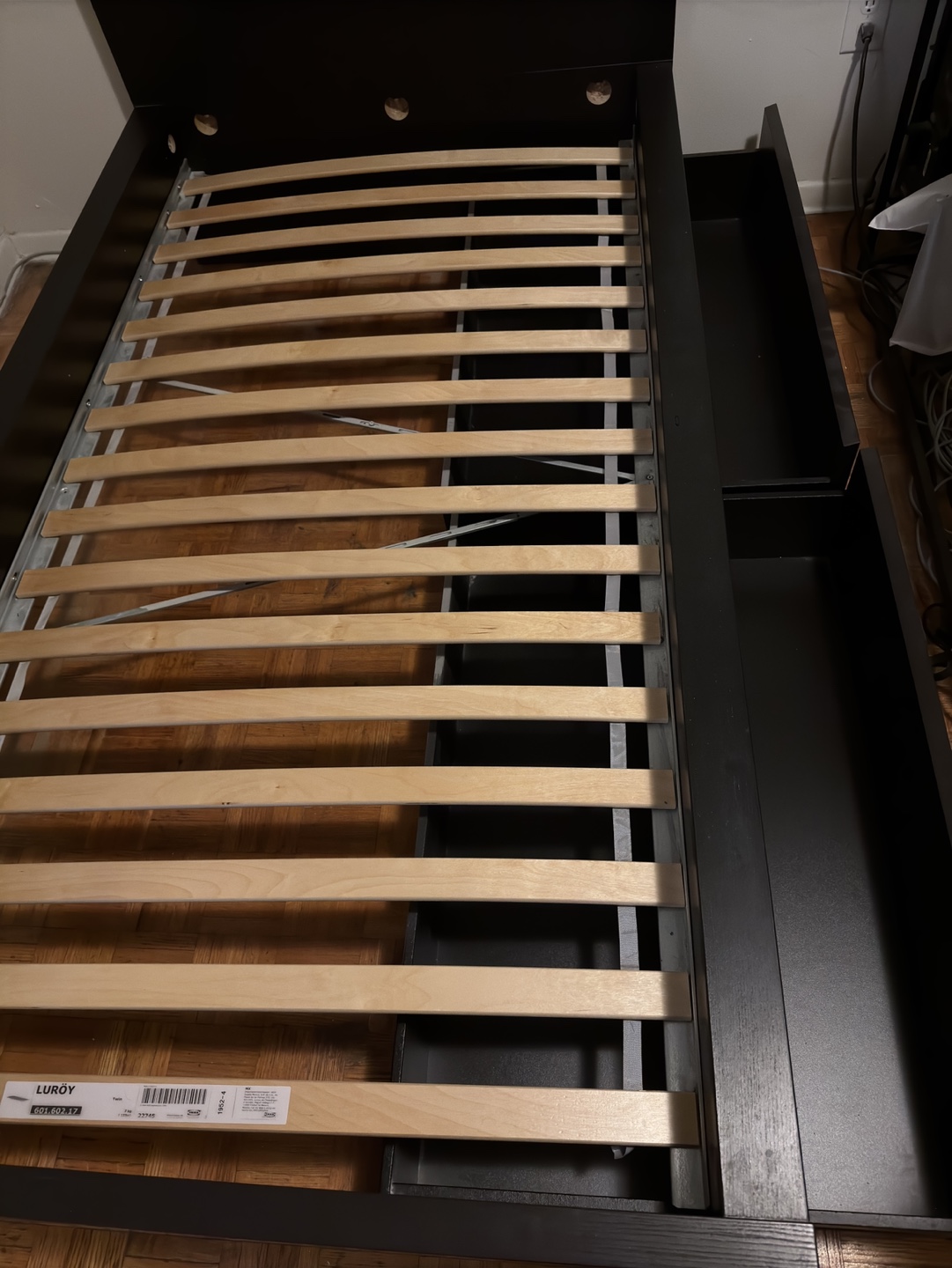 IKEA  Twin Size Luroy Bed Frame with Storage - photo 3