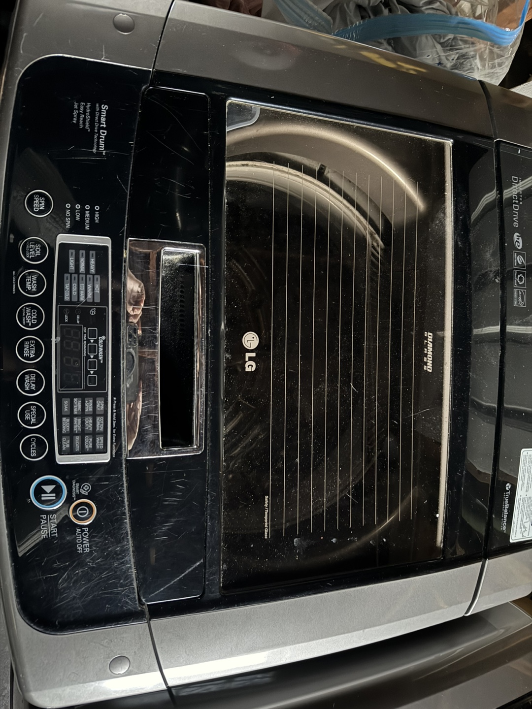 LG Diamond Top Load Washer and Dryer Set
