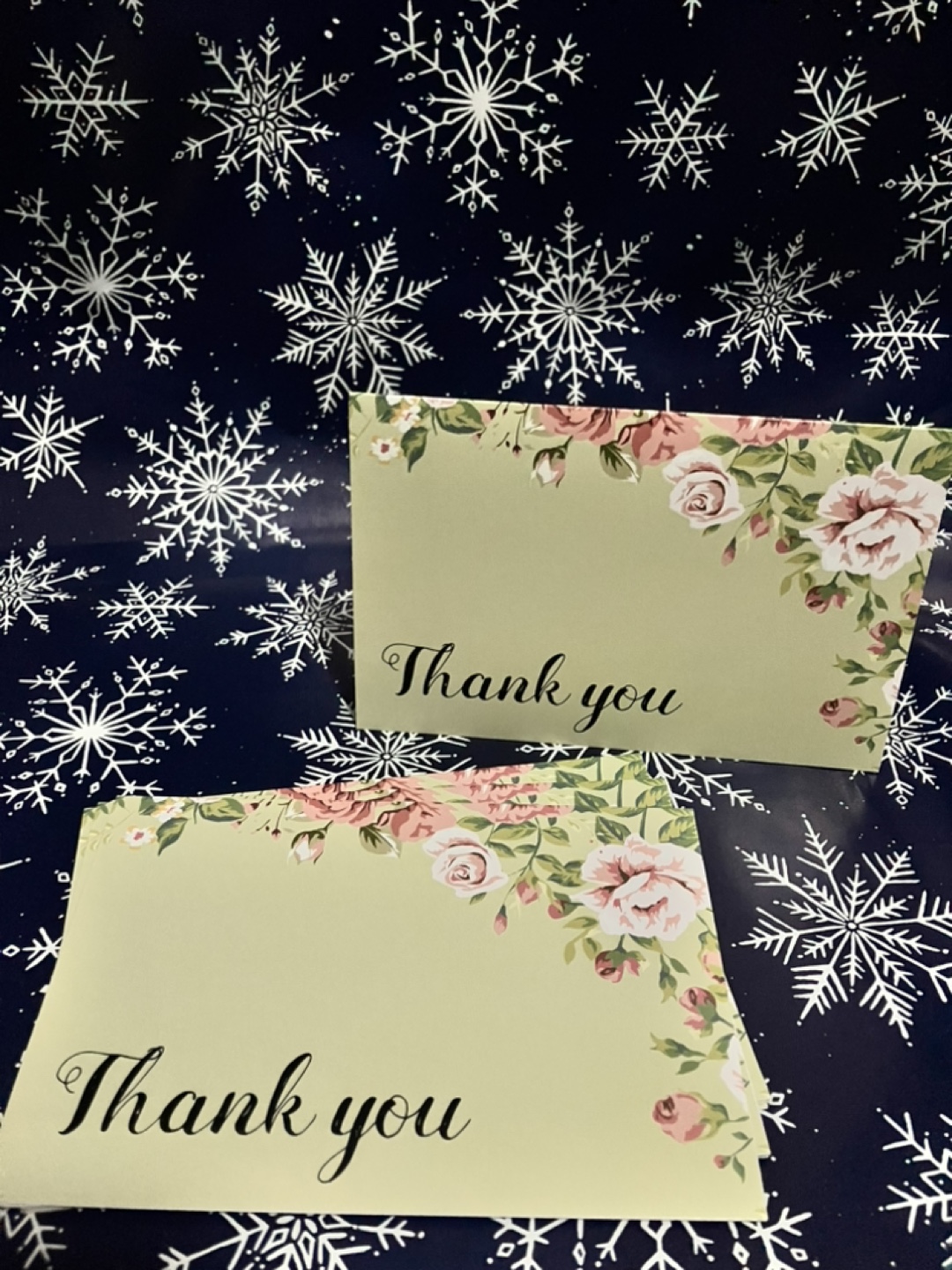 Floral Thank You Cards - photo 2